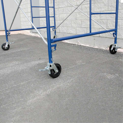 Complete Scaffold Tower with Casters, 66-2/10" D x 177-1/2" H Les Distributions ICE