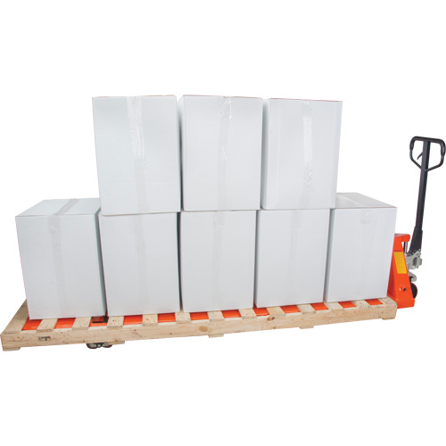 Transpalettes hydrauliques &agrave; fourche de 8', 96" lo x 27" la, capacit&eacute; 4400 lb Les Distributions ICE