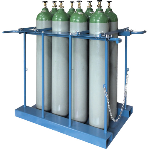 8-Cylinder Forklift Cylinder Storage Caddy Les Distributions ICE