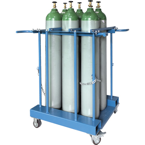6-Cylinder Forklift Cylinder Storage Caddy Les Distributions ICE