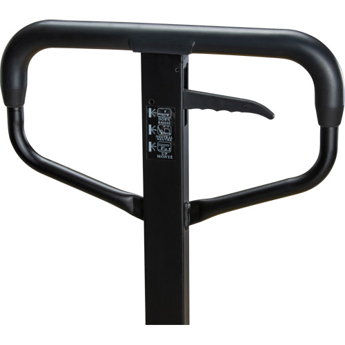 Transpalette &agrave; roues en acier, Acier, 48" lo x 27" la, Capacit&eacute; 5500 lb Les Distributions ICE