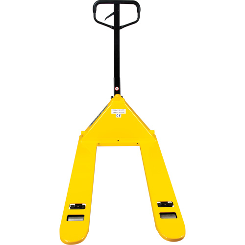 Transpalette &agrave; roues en acier, Acier, 48" lo x 27" la, Capacit&eacute; 5500 lb Les Distributions ICE