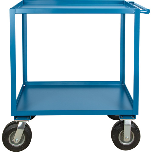 Outdoor Shelf Cart, 2 Tiers, 18" W x 39" H x 33" D, 1200 lbs. Capacity Les Distributions ICE