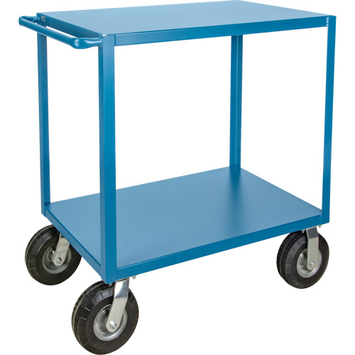  Chariot &agrave; tablettes pour l'ext&eacute;rieur, 2 Tiers, 18" la x 39" h x 33" p, Capacit&eacute; 1200 lb Les Distributions ICE