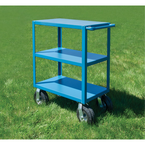 Outdoor Shelf Cart, 3 Tiers, 18" W x 39" H x 33" D, 1200 lbs. Capacity Les Distributions ICE