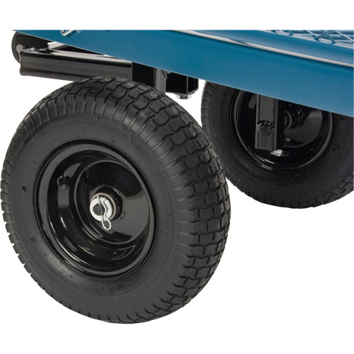 Wagon avec c&ocirc;t&eacute;s rabattables, 24" la x 48" la x Capacit&eacute; 800 lb Les Distributions ICE