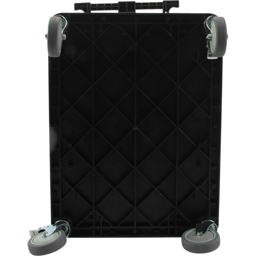 Utility Cart with Flat Shelf, 3 Tiers, 18-1/8" x 37-3/8" x 27-3/4", 330 lbs. Capacity Les Distributions ICE
