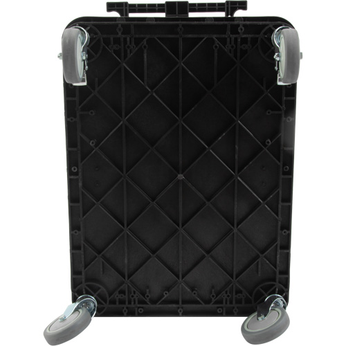 Chariot utilitaire avec tablette &agrave; bordure profonde, 3 tiers, 19" x 39-1/2" x 28-1/4", Capacit&eacute; 330 lb Les Distributions ICE