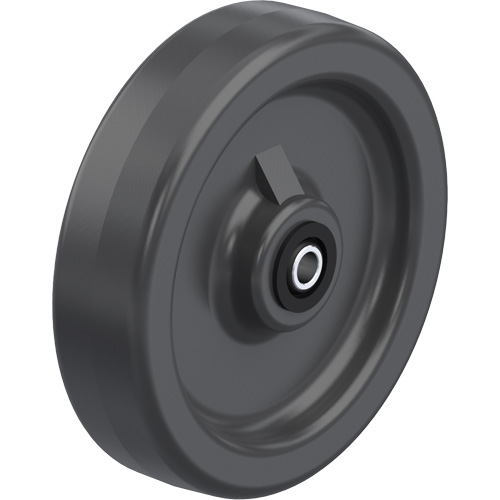 Roues ph&eacute;noliques pleines noires Les Distributions ICE