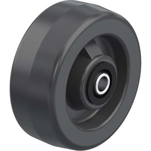 Roues ph&eacute;noliques pleines noires Les Distributions ICE
