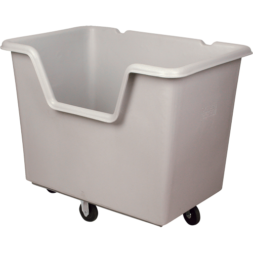 Starcart Easy-Access Box Truck, Polyethylene, 46" L x 31" W x 49" H, 24 cu. ft. Volume, 900 lbs. Capacity Les Distributions ICE