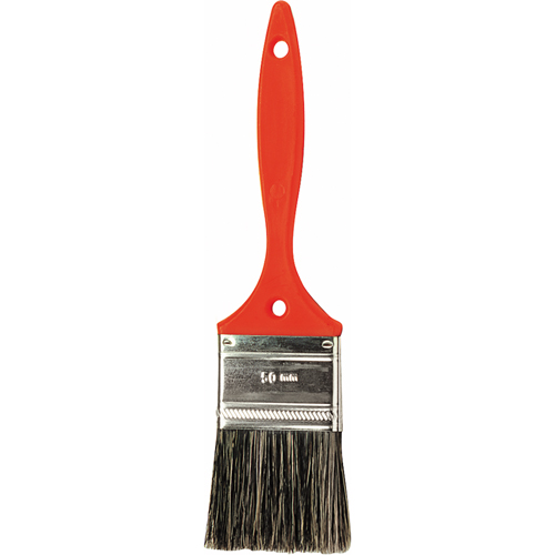 Go Paint Brush, Natural Bristles, Plastic Handle, 2" Width Les Distributions ICE