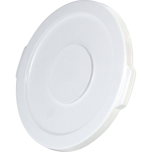 Round Brute&reg; Tops, Flat Lid, Plastic/Polyethylene, Fits Container Size: 15-5/8" Dia. Les Distributions ICE