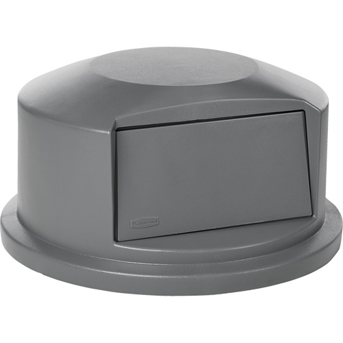 Round Brute&reg; Tops, Dome Lid, Plastic/Polyethylene, Fits Container Size: 24" Dia. Les Distributions ICE