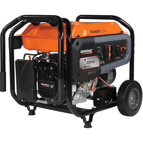 G&eacute;n&eacute;ratrice portable avec technologie COsense, 8125 W de surtension, 6500 W nominale, 120 V/240 V, R&eacute;servoir de 7,9 gal. Les Distributions ICE