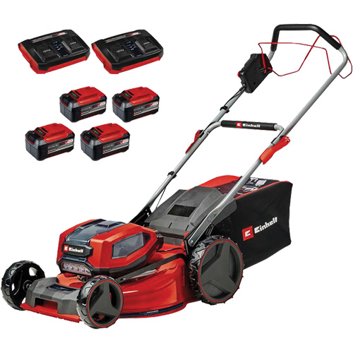 Tondeuse &agrave; gazon sans fil, Pouss&eacute;e automatique, &agrave; pile, Largeur de coupe 21" Les Distributions ICE