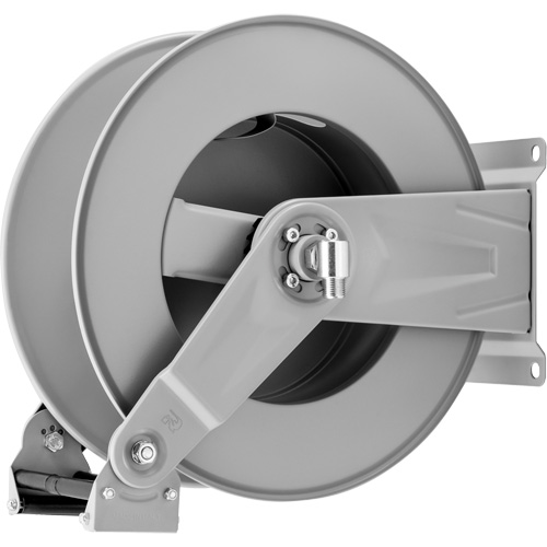Spring Rewind Hose Reel, 115', Steel Les Distributions ICE