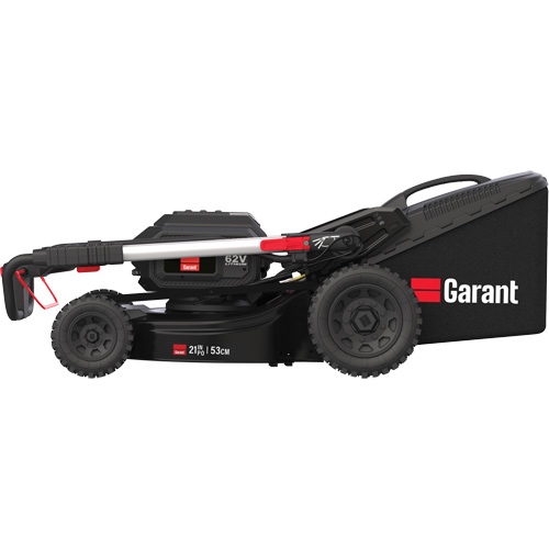 Ensemble tondeuse &agrave; gazon &eacute;lectrique de premi&egrave;re qualit&eacute; de 21", Pouss&eacute;e automatique, &agrave; pile, Largeur de coupe 20" Les Distributions ICE