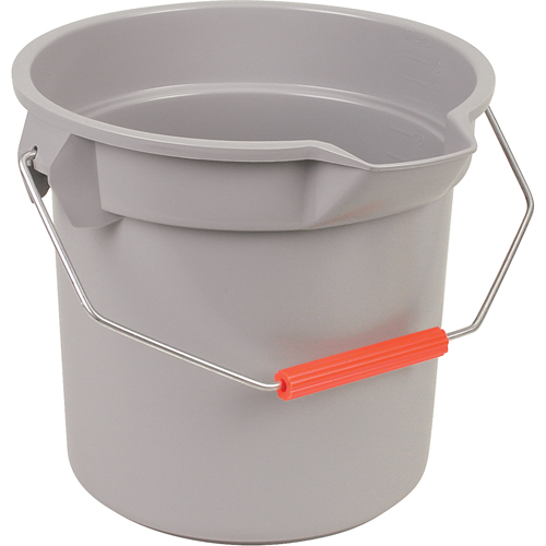 Seau Brute, Capacit&eacute; de 3.5 gal. US (14 pintes), Gris Les Distributions ICE