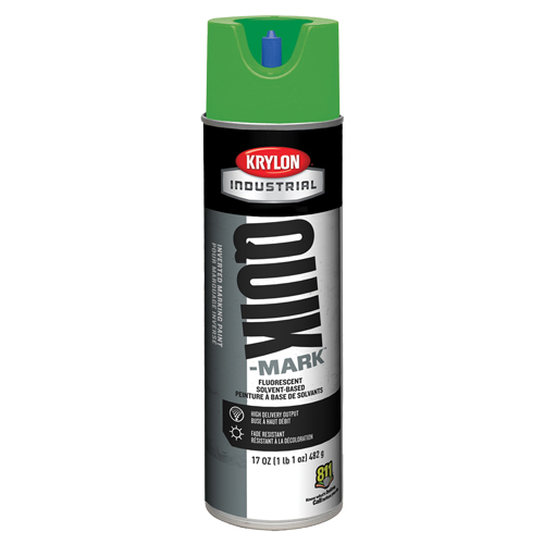Industrial Quik-Mark Solvent-Based Inverted Marking Paint, 17 oz., Aerosol Can Les Distributions ICE