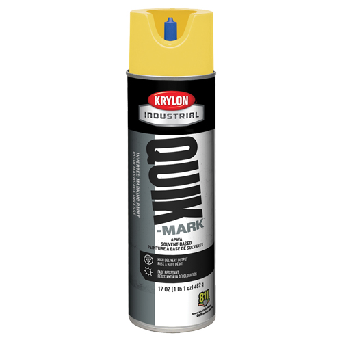 Industrial Quik-Mark Solvent-Based Inverted Marking Paint, 17 oz., Aerosol Can Les Distributions ICE