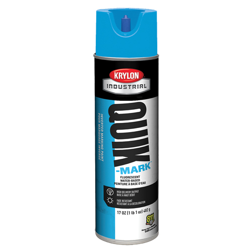 Industrial Quik-Mark Water-Based Inverted Marking Paint, 17 oz., Aerosol Can Les Distributions ICE