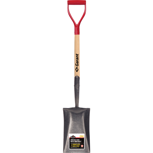 Pro Garden Spade, Wood, Forged Steel Blade, D-Grip Handle, 25-1/2" Long Les Distributions ICE