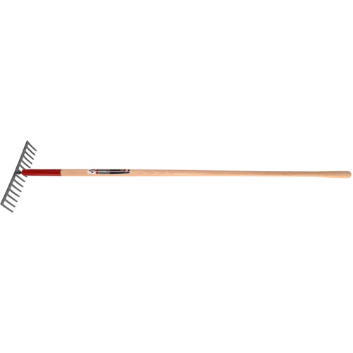 R&acirc;teau &agrave; niveler, Manche Bois, 14-3/4" la, Lame Acier durci, 16 dents Les Distributions ICE
