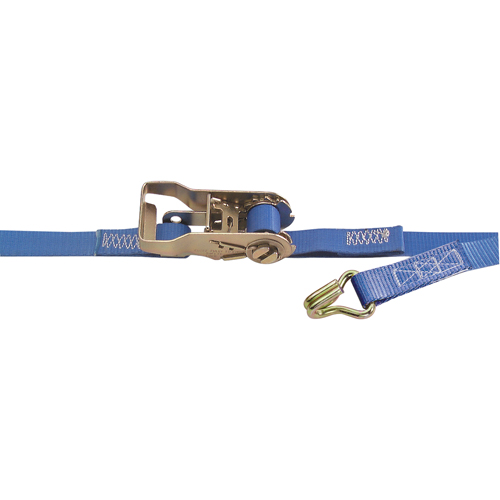 Tendeurs d'arrimage robuste, Crochet en J, 1" , 1,33' , Charge d'utilisation max. 835 lb (379 kg) Les Distributions ICE