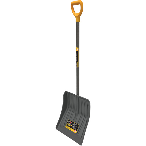 Pro Snow Shovel, Polypropylene Blade, 13-7/8" Wide, D-Grip Handle Les Distributions ICE
