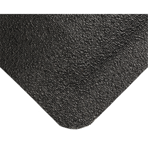 WeldSafe&reg; No. 447 Matting, Rubber, 75' L, 3' W x 9/16" Thick, Black Les Distributions ICE