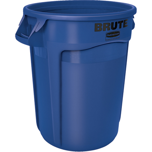 Round Brute&reg; Containers, Bulk, Polyethylene, 32 US gal. Les Distributions ICE