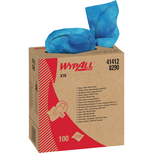 WypAll&reg; X70 Premium Industrial Cloths, Heavy-Duty, 16-4/5" L x 8-1/3" W Les Distributions ICE