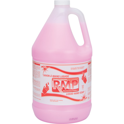 Pink Lotion Hand Soap, Liquid, 4 L, Scented Les Distributions ICE