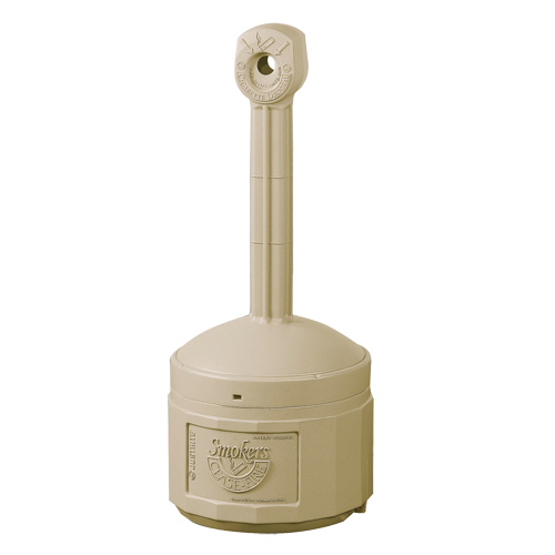 Cendriers Smoker's Cease-Fire, Sur pied, Plastique, Capacit&eacute; 4 gal. US, Hauteur 38-1/2" Les Distributions ICE
