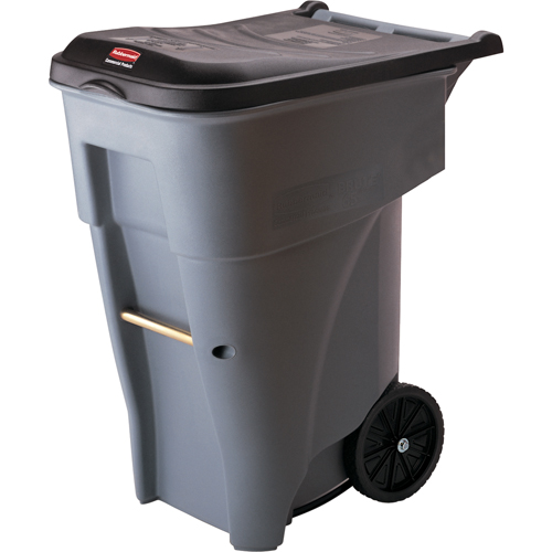 Brute&reg; Roll Out Containers, Polyethylene, 65 US gal. Les Distributions ICE