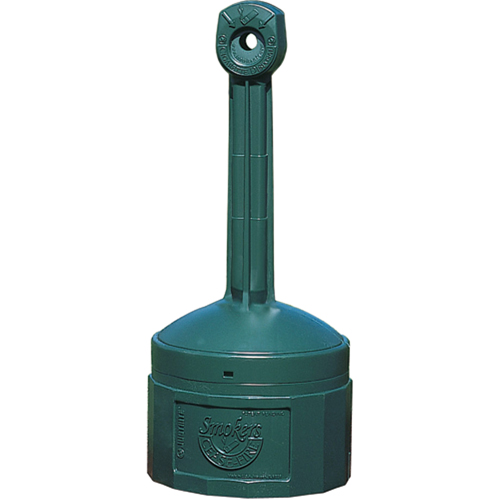 Cendriers Smoker's Cease-Fire, Sur pied, Plastique, Capacit&eacute; 1 gal. US, Hauteur 30" Les Distributions ICE