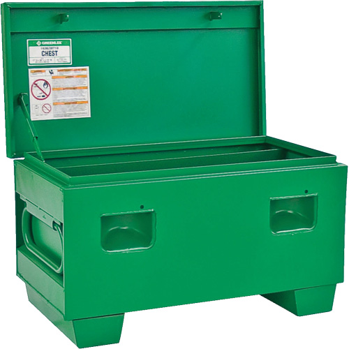 Chest Box, 36" W x 19" D x 17" H, Green Les Distributions ICE