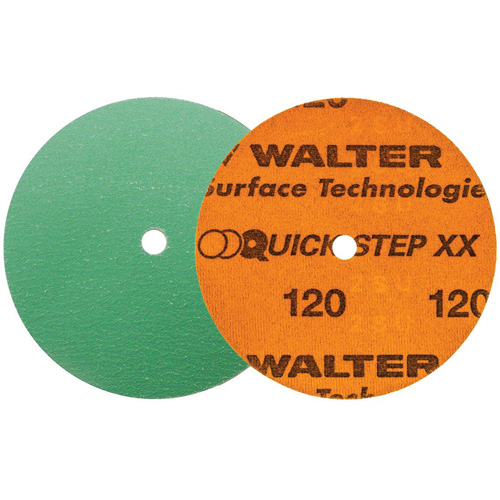 Disque de ponçage QUICK-STEP XX, dia 5", Grain 120, C&eacute;ramique Les Distributions ICE