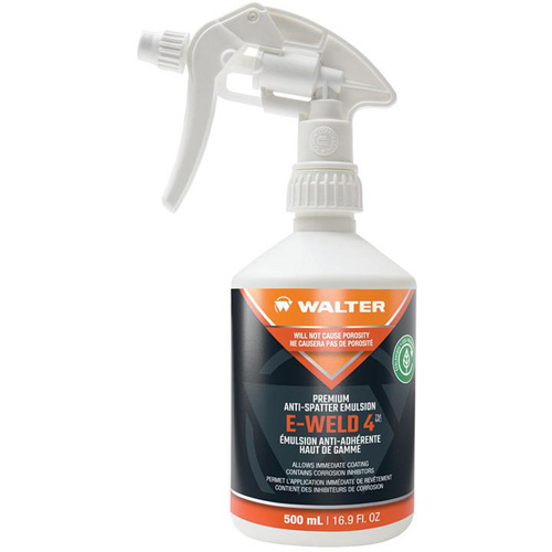 Empty Refillable Trigger Sprayer for E-WELD 4, Round, 500 ml, Plastic Les Distributions ICE