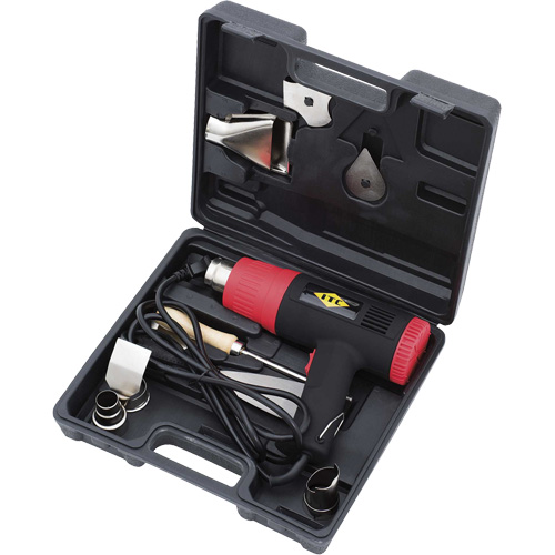 SPT270 Ensemble de pistolet thermique 10 pi&egrave;ces, 2 vitesses, 700°F - 925°F (375°C - 495°C) Les Distributions ICE