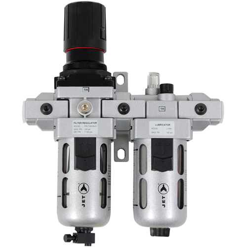 AFRLCS12 2-Piece Standard Air Filter, Regulator and Lubricator, 1/2" NPT Les Distributions ICE