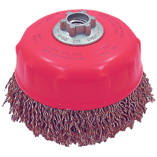 Brosse-boisseau &agrave; fils ondul&eacute;s MAXI-CRIMPED de premi&egrave;re qualit&eacute; Les Distributions ICE