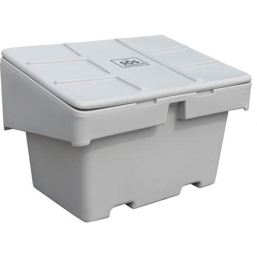Salt Sand Container SOS, 48" x 33" x 34", 18.5 cu. Ft., Grey Les Distributions ICE