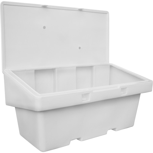 Salt Sand Container SOS, With Hasp, 72" x 36" x 36", 36 cu. Ft., Grey Les Distributions ICE