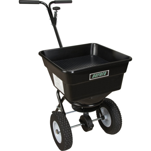 Broadcast Spreader, 22000 sq. ft., 100 lbs. capacity Les Distributions ICE