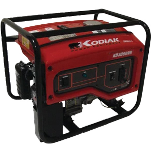 G&eacute;n&eacute;ratrice portative Kodiak KD3000VR, 2400 W nominale, 120 V, R&eacute;servoir de 16 L Les Distributions ICE