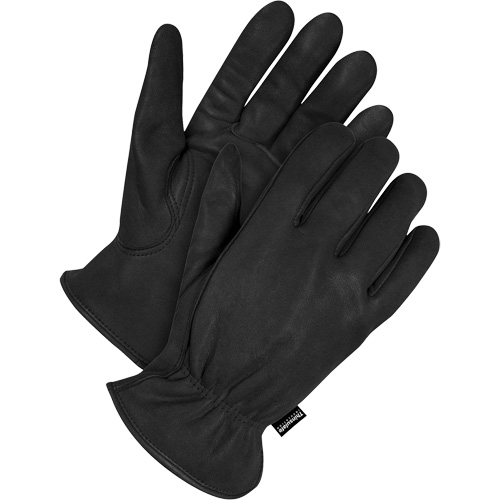 Classic Lined Drivers Gloves, Large, Grain Deerskin Palm, Thinsulate Inner Lining Les Distributions ICE