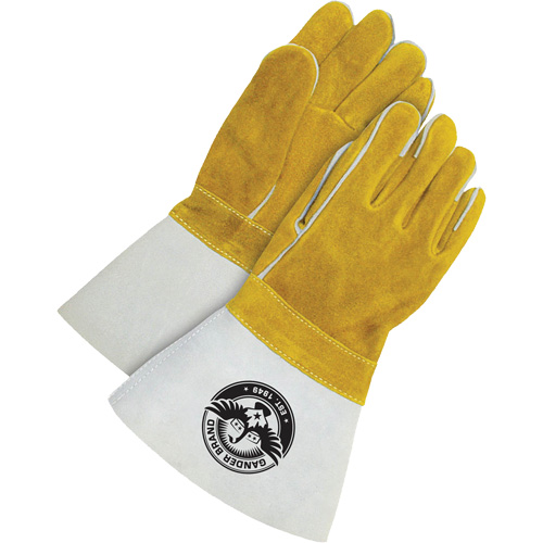 Gants pour soudeur avec poignet de 5", Cuir de vache refendu, Taille Taille unique Les Distributions ICE