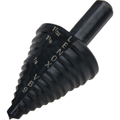 #9 Step Drill Bit, 7/8" - 1-7/32 , High Speed Steel Les Distributions ICE